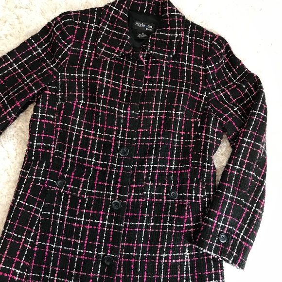 NWT- STYLE & CO.- PETITE COAT 💕🖤💕 - Picture 11 of 16